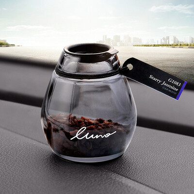 

CARMATE dew zeolite air outlet aromatherapy car with air outlet perfume decoration pendants jasmine star black