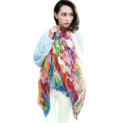 

MSEK Women&39s scarves Europe&the United States digital printing beach towel WWJ141785 21 purple