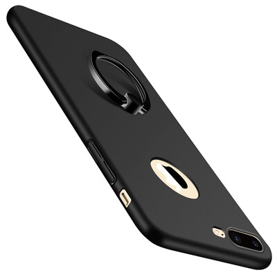 

BIAZE компании Apple iPhone7 Plus 7 Plus мобильного телефона оболочка защитный рукав кронштейн с кольцом пряжки уронить все включено матовая оболочку серия управления сопротивления JK102- черного