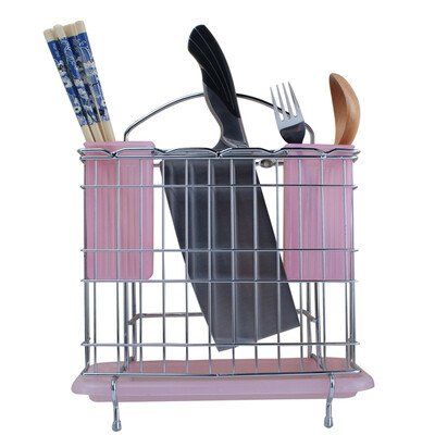 

Sakura Show SakkaraShow single knife rack kitchen racks drain rack chopsticks cage AE-336C random colors