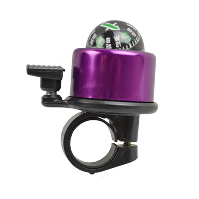

BOWONIKE Bicycle Bike Handlebar Bell Ring Ping Bell Bicycle Bell with Gradienter Compass