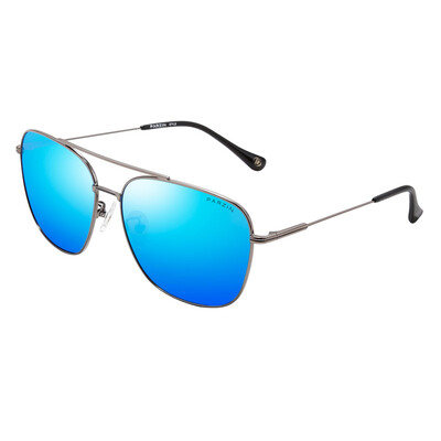 

Parsons (PARZIN) fashion polarized sunglasses women's trend driving sunglasses 8098 gold frame reflective film purple red film