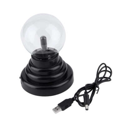 

3" USB Plasma Ball Sphere Light Magic Crystal Lamp Desktop Globe Laptop