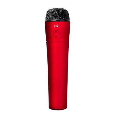 

Ki MU008S + Smart TV Wireless Bluetooth Charging Microphone Red Single