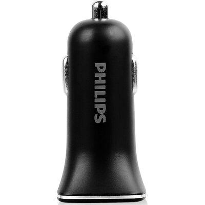 

Оригинальный Philips dlp2015 Универсальный двойной USB очень быстрые адаптер Металл Мини USB автомобиль Зарядное устройство для мо