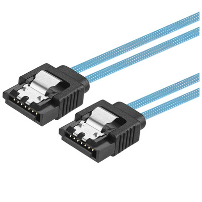 

CE-LINK 2633 SATA3 generation hard disk data cable double elbow high-speed dual-channel hard drive serial cable support SSD solid-state hard drive on the left bend red