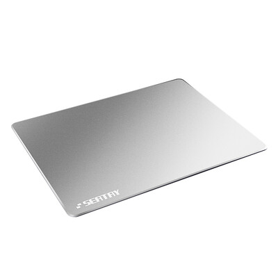

Shuo Li Tai (SEATAY) SRS1201B- aluminum alloy mouse pad silver large