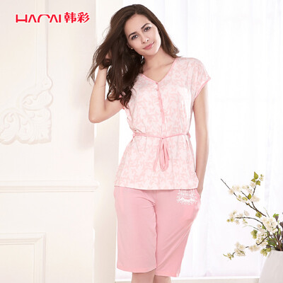 

HACAI Short Sleeve Modal Pajamas