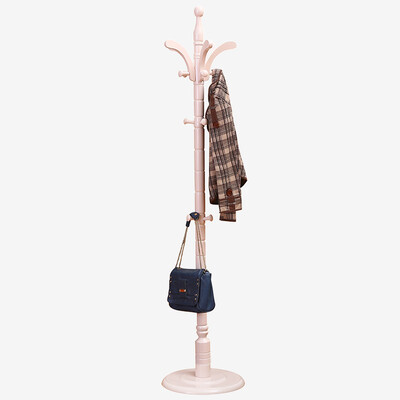

Huakai Star Floor Coat Rack Bedroom Office Hanging Rack Simple Vertical Clothes Hanger HK-05 Pearl White