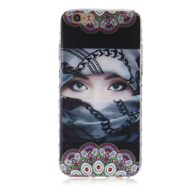 

Arabian girl Pattern Soft Thin TPU Rubber Silicone Gel Case Cover for IPHONE 66S