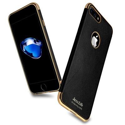 

Прохладный музыкальный экран iphone7plus для iphone7plus защитная оболочка покрытия / силиконовая мягкая оболочка измельчающая оболочка для iphone 7 PLUS5.5 дюймов уважительная элегантная серия - черный