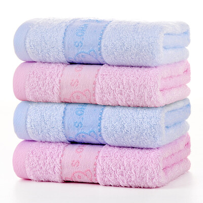 

Bamboo Kam Towel Home Textiles Bamboo Fiber Children's Plain Cartoon Tatin Satin Water Towel 4 Paste Po