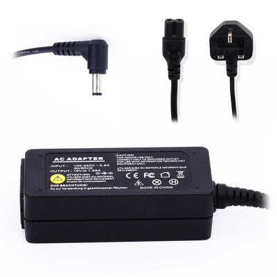 

30W 19V 1.58A AC Adapter Charger for Toshiba Laptop Adapter UK Plug