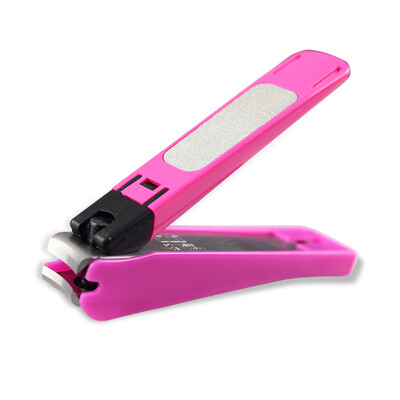 

Peggy KAI imported folding nail clippers splash storage nail clippers nail scissors with nail file rose