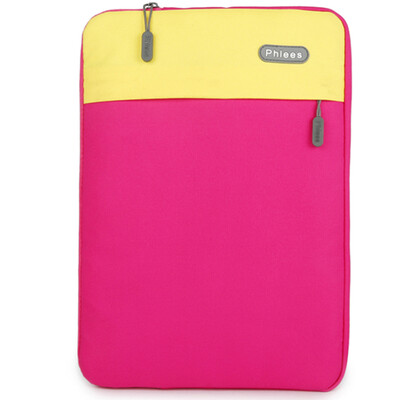 

[Jingdong supermarket] Phlees computer bag 13.3 inch candy series macbook air pro liner bag rose red + yellow