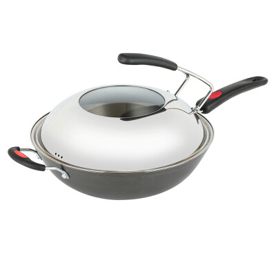 

Jingdong supermarket] the United States kitchen (maxcook) stainless steel cast iron pot 32CM can be covered without coating MCC189 gas furnace induction cooker general