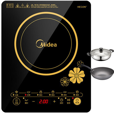 

Соединенные Штаты Америка (Midea есть) RT2140 плита черного хрусталь панель сенсорной панели все восемь скорости Огня (подарок кастрюля горшок +)