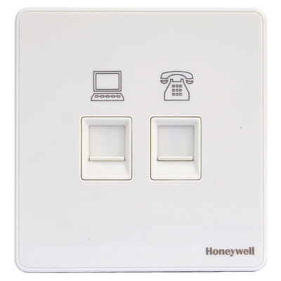 

Honeywell (Honeywell) switch socket panel TV computer socket elegant series white