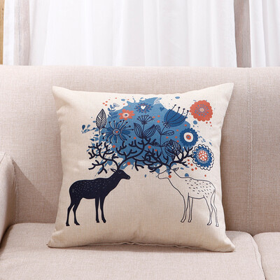 

Italian arm pillow pillow imitation cotton&linen style office sofa cushions pillow car waist pillow cushion including core romantic puppy
