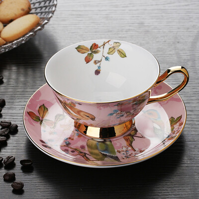 

Jay Jay Coffee Cup Set Bone Porcelain Coffee Cups American Cafe Cups 2pcs One Piece One Piece Camellia