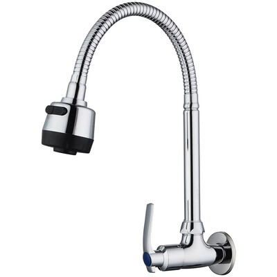 

MG JJUE Z-1602 single cold into the wall of the kitchen faucet Vientiane rotating vegetable bowl faucet