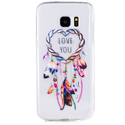 

Love bells Pattern Soft Thin TPU Rubber Silicone Gel Case Cover for SAMSUNG GALAXY S7 Edge