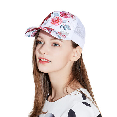 

KENMONT Summer White Mesh BaseballHat