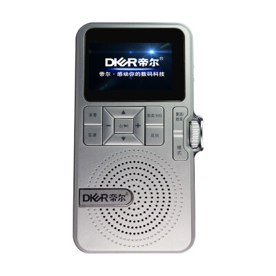 

Derek (DIER) DR29 red 4G memory / video repeat / touch screen / electronic lexicon search word / word translation / massive learning materials download / tape CD player to MP3