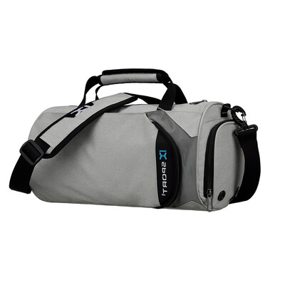 

IX fitness bag business short trip package shoulder casual bag 20L gray 8036