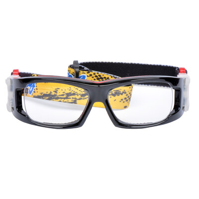 

Banglong XA033 Sports glasses basketball soccer glasses comfortable frame goggles protection eye explosion-proof lenses black red