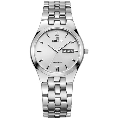 

According to wave (EBOHR) watch the era of elements series black strip steel couples table male watch 50030118
