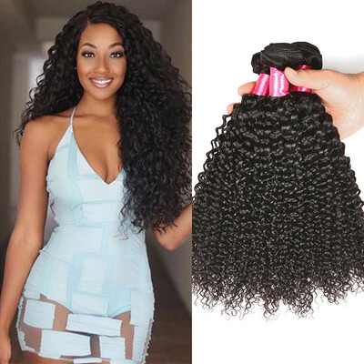 

Bling Hair Malaysian Virgin Hair Kinky Curly 3 Bundles 7A Grade 100 Unprocessed Human Hair Weave