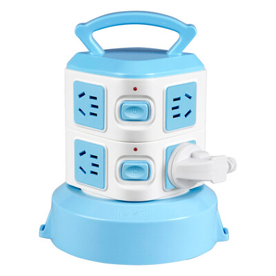 

Breeze (kyfen) QF-L012 двухэтажный восьмибитовый мультипереключатель с защитой от перегрузки вертикальной розетки длиной 1,8 метра