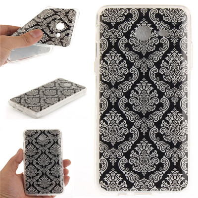 

Totem flowers Pattern Soft Thin TPU Rubber Silicone Gel Case Cover for SAMSUNG Galaxy J7 2017/J710