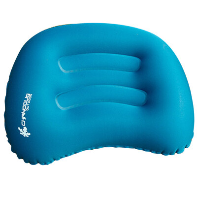 

Chamono CHANODUG outdoor inflatable pillow portable travel pillow neck pillow travel aircraft pillow blue office lunch break pillow 4019