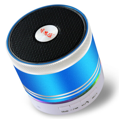 

Allen source wireless Bluetooth speakers mini mobile phone portable computer sound card seven lights bass cannon