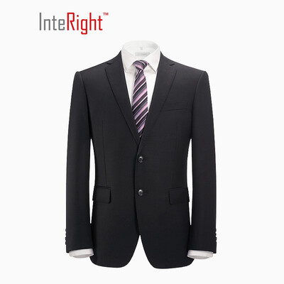 

INTERIGHT men business casual suit jacket black M code
