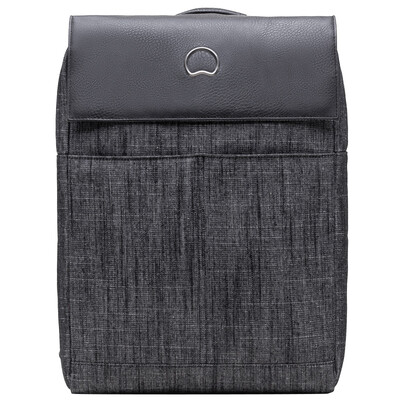 

French ambassador (Delsey) simple fashion computer bag flip backpack men and women bag black 70370560000