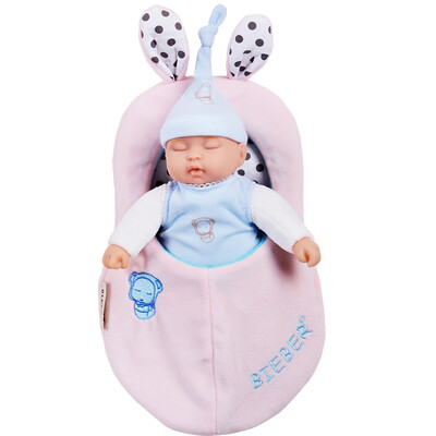 

BIEBER Meng Bao sleep doll comfort doll plush doll toy simulation baby comfort toys beige