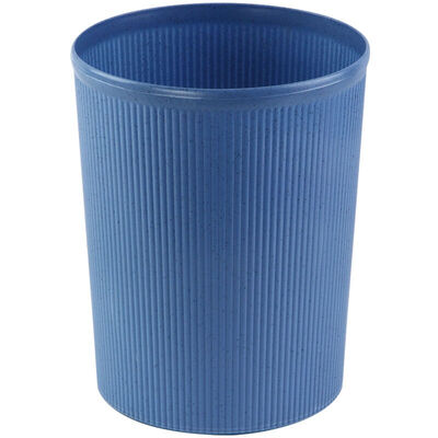 

COMIX diameter 22cm easy to clean round clean barrels baskets trash cans blue office stationery L203