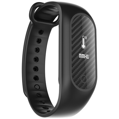 

Bo wheel BOZLUN smart watch outdoor sports running optical blood pressure blood oxygen heart rate bracelet B15S ink black