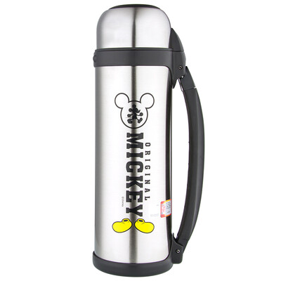 

【Jingdong Supermarket】 Disney (Disney) children's insulation cup stainless steel insulation pot stainless steel outdoor hot water bottle travel water bottle home water bottle 1100ML blue