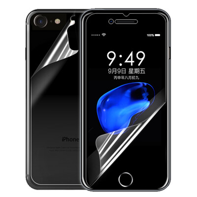 

Pizza Apple iphone7plus backsheet carbon fiber non-tempered soft edge film scrub 55 inches