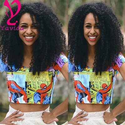 

Indian Kinky Curly Hair 4 Bundles Afro kinky curly hair 7a Unprocessed Indian virgin hair Shipping Free Curly weave Human Hair