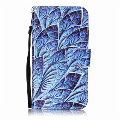 

Blue Dazzle Дизайн PU кожа флип Обложка Кошелек для карты памяти чехол для LG K10
