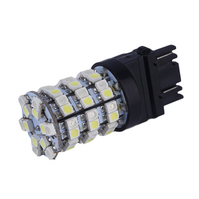 

1x 3157 60SMD Dual Color Switchback White Amber Turn Signal LED Light Bulb