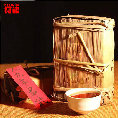 

C-PE039 Chinese Yunnan 6A Weight loss Shu Puer Tea Grade China Menghai Xing Hai Ripe Puerh Brick 1000g Old Pu er Pu'er Tea