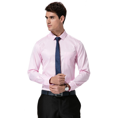 

Genius (TRIES) shirt male polyester simple jacquard business long-sleeved shirt 1161E0321 light blue 43 (180 / 104A)