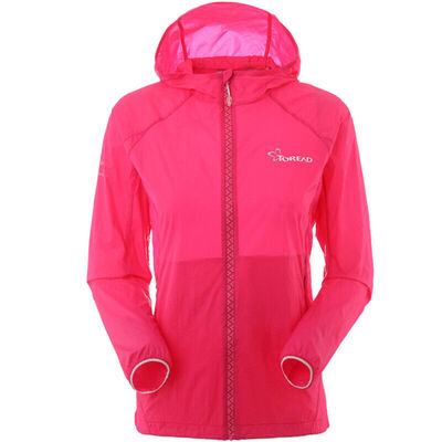 

Pathfinder TOREAD outdoor windbreaker women spring and summer walking skin clothing light speed dry breathable jacket KAEE82302 dream powder / dream purple S