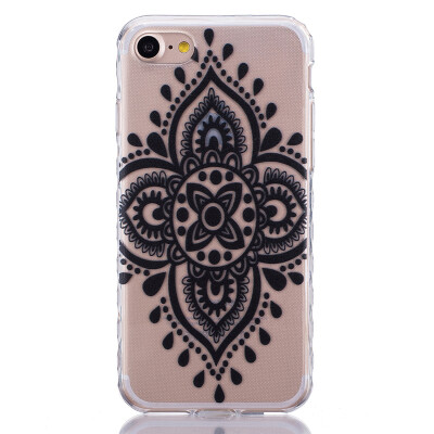 

Black Chinese knot Pattern Soft Thin TPU Rubber Silicone Gel Case Cover for IPHONE 7